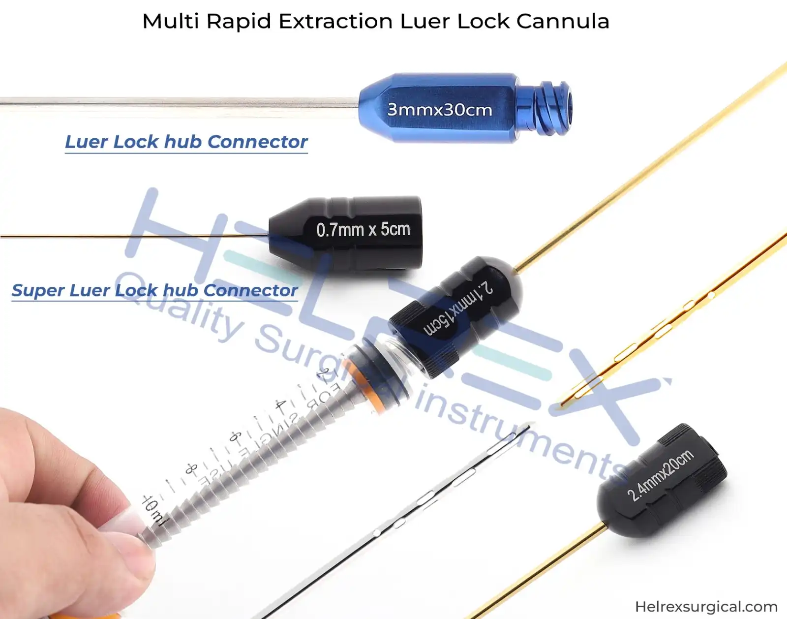Multi Rapid Extraction cannula