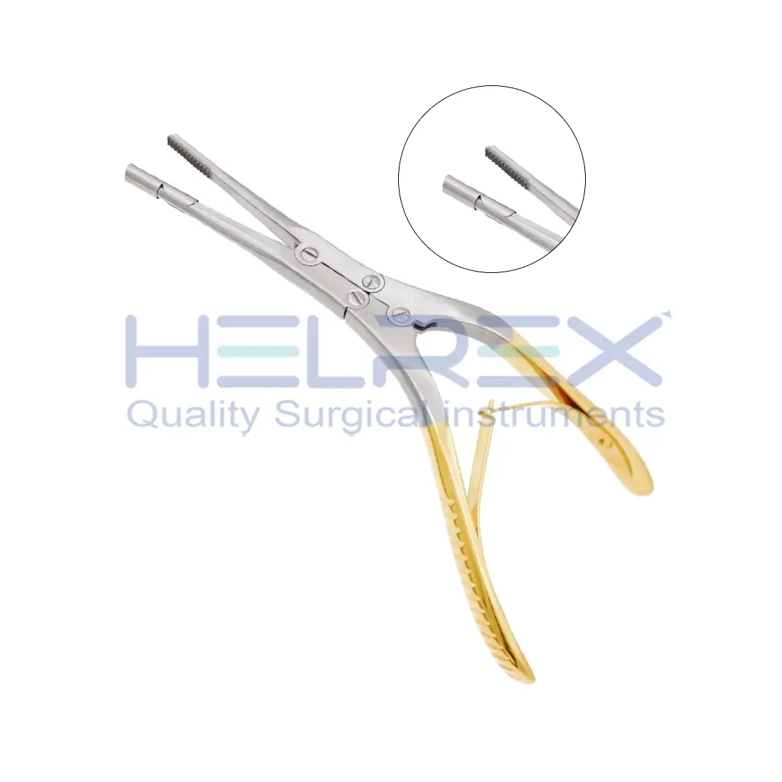 Gorney Onyx Morselizer, 8″ (20cm), Angled
