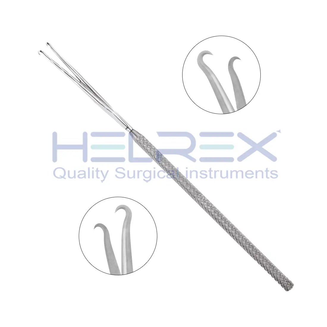 Barsky Double Skin Hook, 5-1/2″ (14cm), 5mm