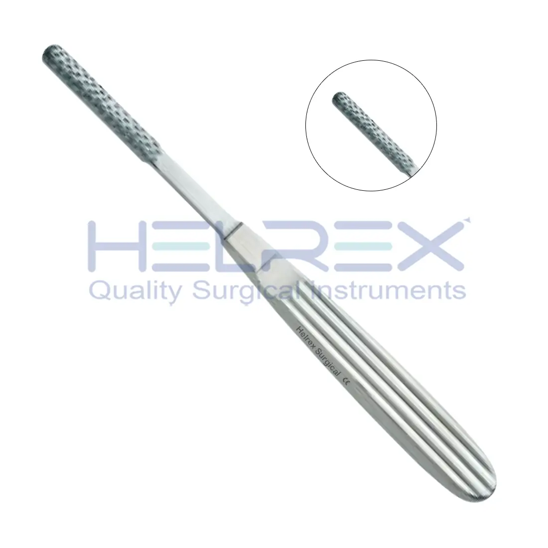 Lamont 17.5 cm, Backward Cutting, Straight, Fine Teeth