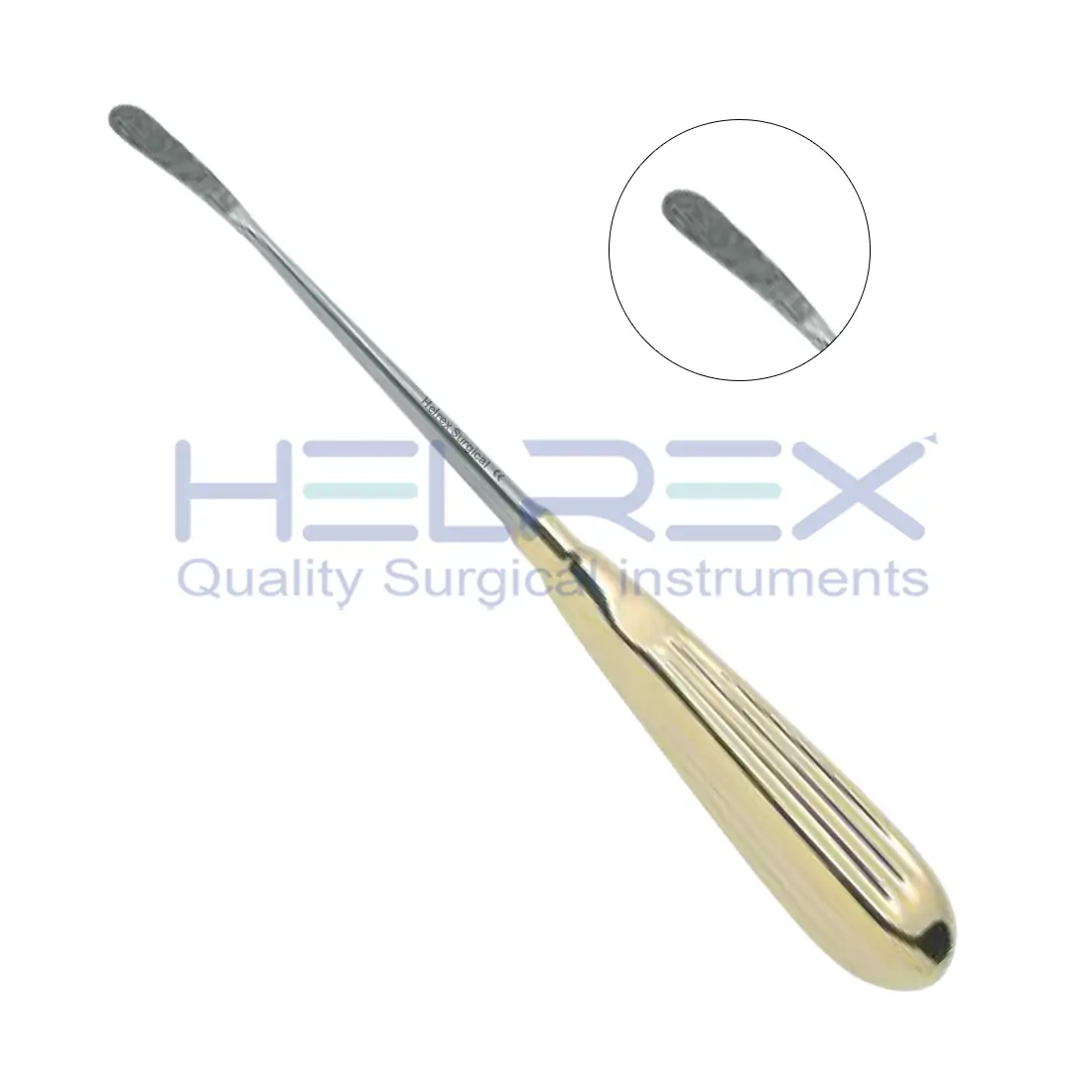 Peet Aufricht Rasp 21.0 cm, fne curved, diamond dusted
