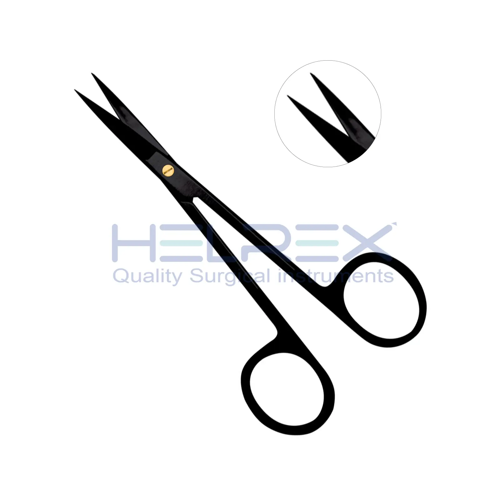 Iris Scissors Serrated Ceramic-coated